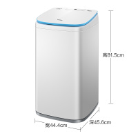 海尔(Haier)3.3公斤 家用全自动迷你波轮洗衣机 小洗衣机 婴儿宝宝专用 智能加热洗 EBM33-R178