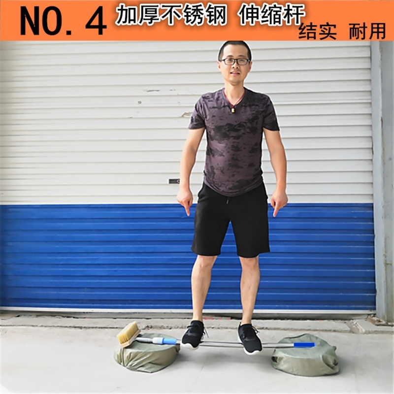 汽车用品洗车刷子长柄伸缩洗车工具毛刷软毛客车刷车刷子清洁工具 带开关2米洗车刷+16米水管 抖音