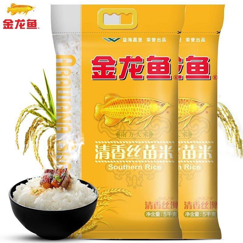 金龙鱼 清香丝苗米 5kg*4袋/箱 (单位:箱)