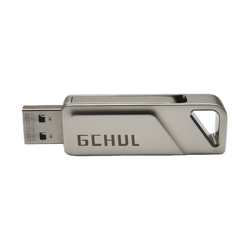 杰储(GCHUL) U100 深海系列 512G USB3.2 超高速固态闪存U盘/优盘 (计价单位:个) 银色高清大图