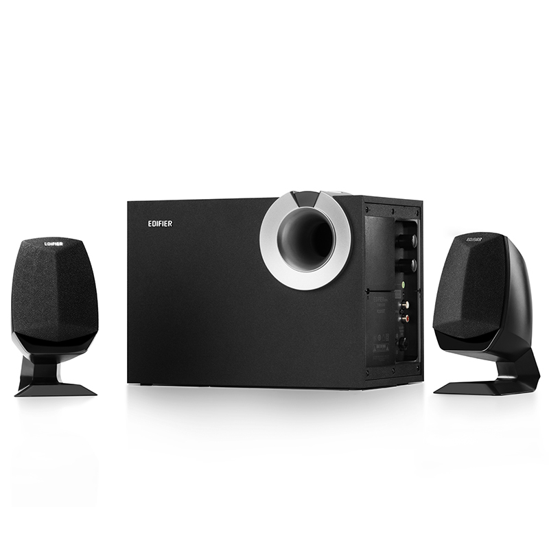 [精选]漫步者(EDIFIER)R201BT 多媒体音箱 2.1声道 蓝牙音箱 黑色