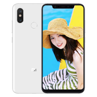 小米(MI) 小米8 全面屏游戏智能手机 6GB+128GB 白色 全网通版 移动联通电信4G手机 小米手机