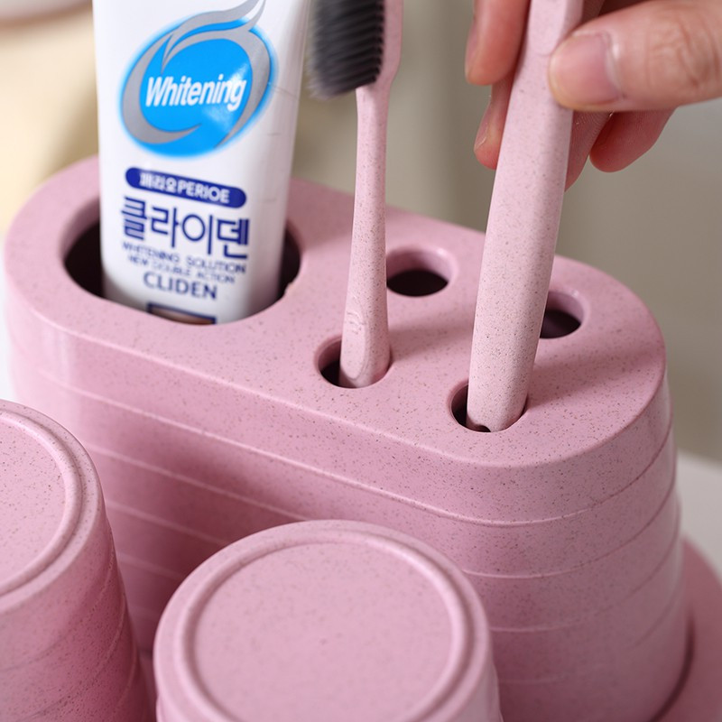 韩国创意洗漱牙刷牙杯儿童牙缸情侣欧式简约旅行牙刷缸