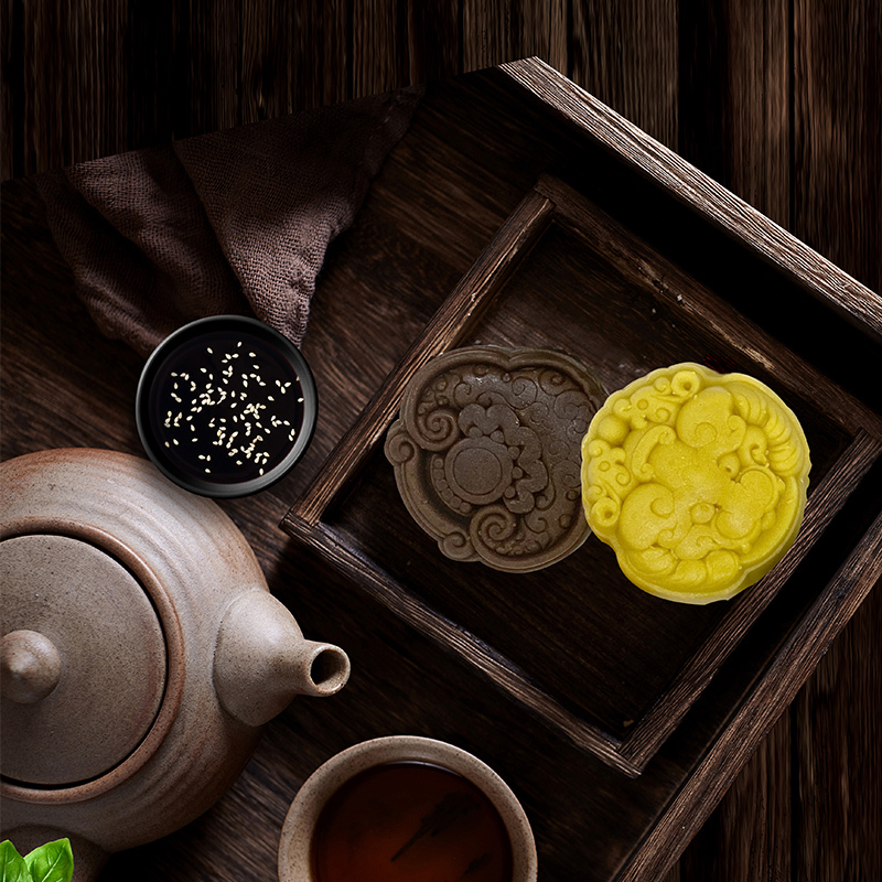 沈大成台式桃山皮网红月饼 杨枝甘露风味月饼60g 中秋礼品送礼 散装多