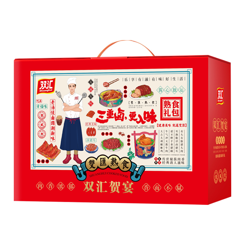 双汇熟食卤味礼盒298型-双汇贺宴 WT
