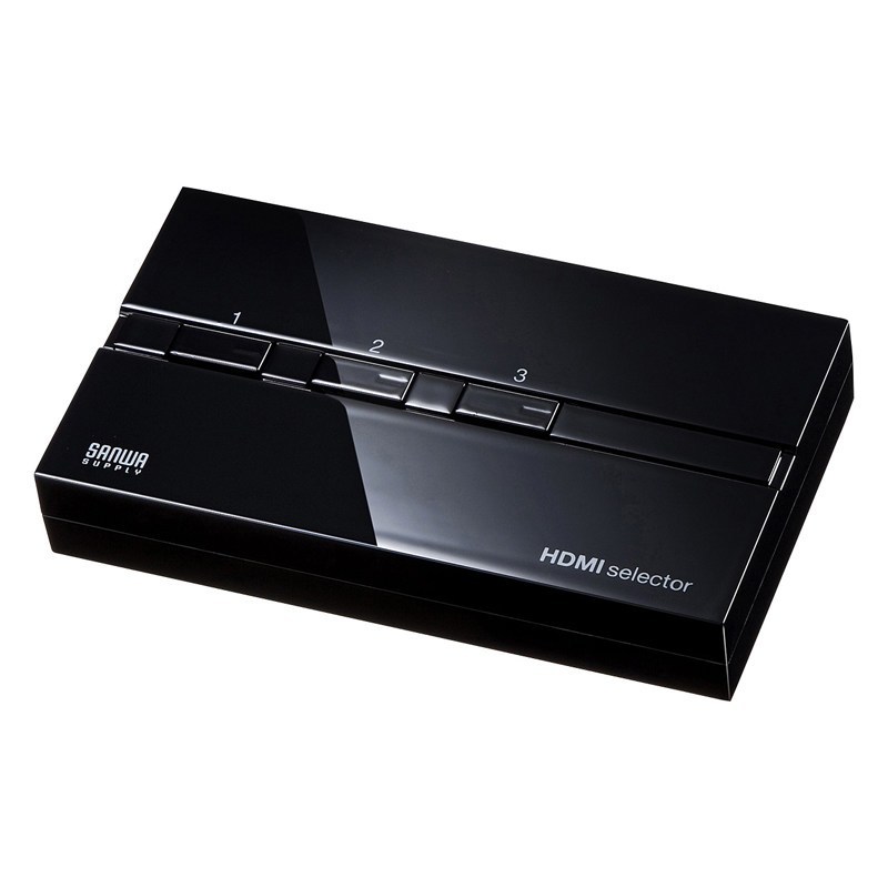 山业(SANWA SUPPLY) HDMI 手动 切换器 SW-HD31ML(单位:个)