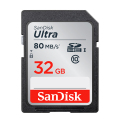 SanDisk闪迪32G 相机内存卡 class10高速SD卡SDHC相机卡读取80M/s 相机储存卡 高速卡