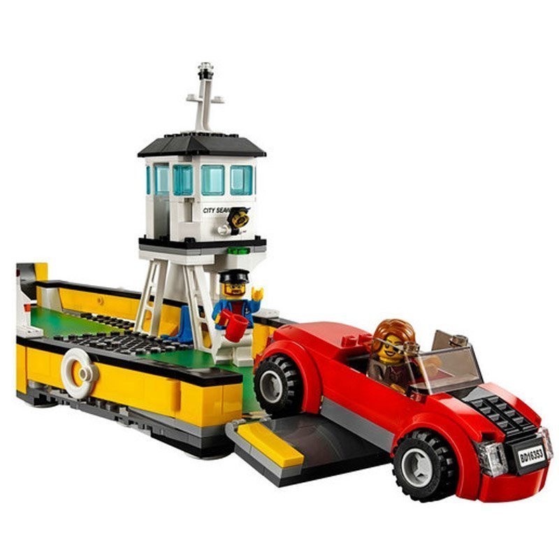 乐高 (LEGO) 城市系列 汽车摆渡船60119 6-12岁 积木玩具塑料 200块以上