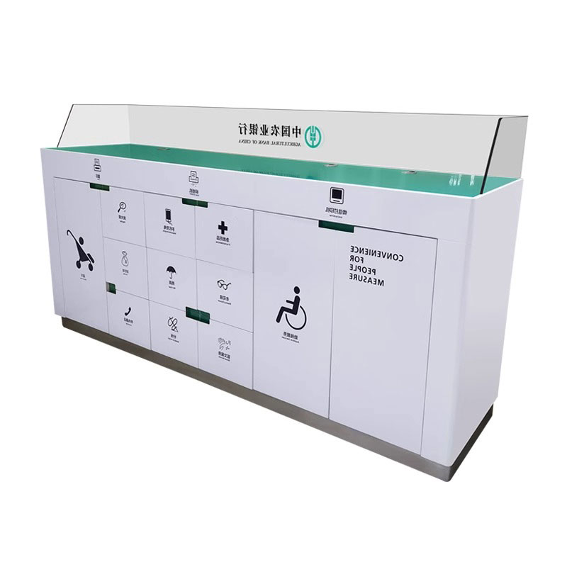 质凡烤漆便民服务柜 1200*500*1100高清大图