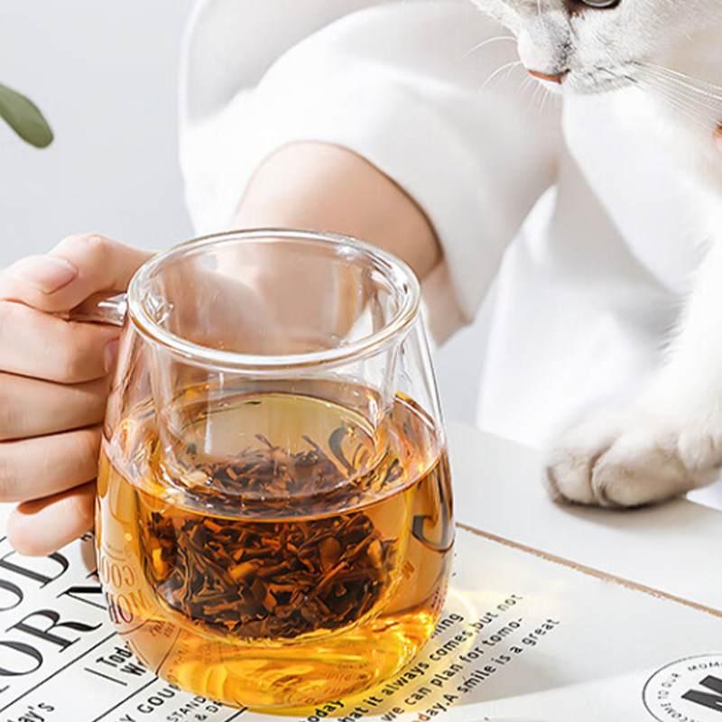 物生物玻璃塑杯320ml小蘑菇三件杯JV010092-0320-ST安全高清大图