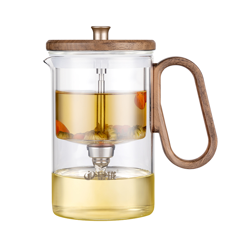 鋆珑 茶艺师系列玻璃内胆飘逸壶 B550(550ml) 个