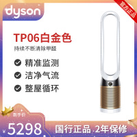 [预售]戴森(Dyson)TP06 空气净化风扇 净化甲醛 整屋循环 智能连接 白金色 无叶净化风扇