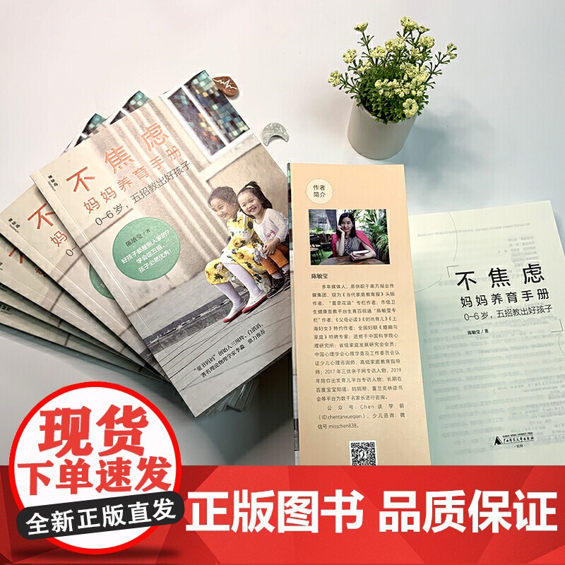 不焦虑妈妈养育手册——0~6岁,五招教出好孩子高清大图