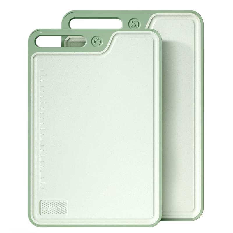 康巴赫砧板抗菌分食谷纤维双面菜板40*27cm大号 KQS-S4027