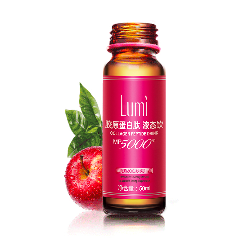 Lumi MP5000胶原蛋白肽液态饮50ml*6瓶 进口商品