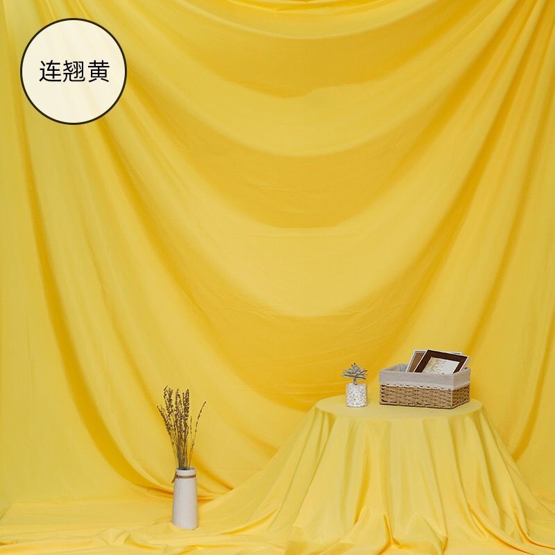 Ins少女白色背景布背景布拍照网红主播道具背景莫兰迪拍照背景布 黄色1 5 1米报价 参数 图片 视频 怎么样 问答 苏宁易购