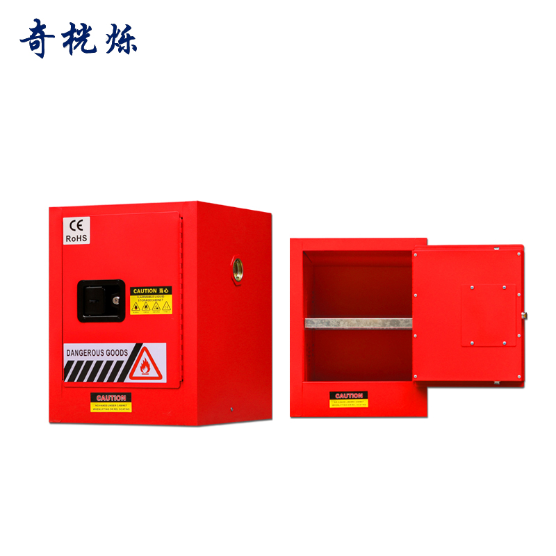 奇桄烁防爆柜4加仑红色/台高清大图