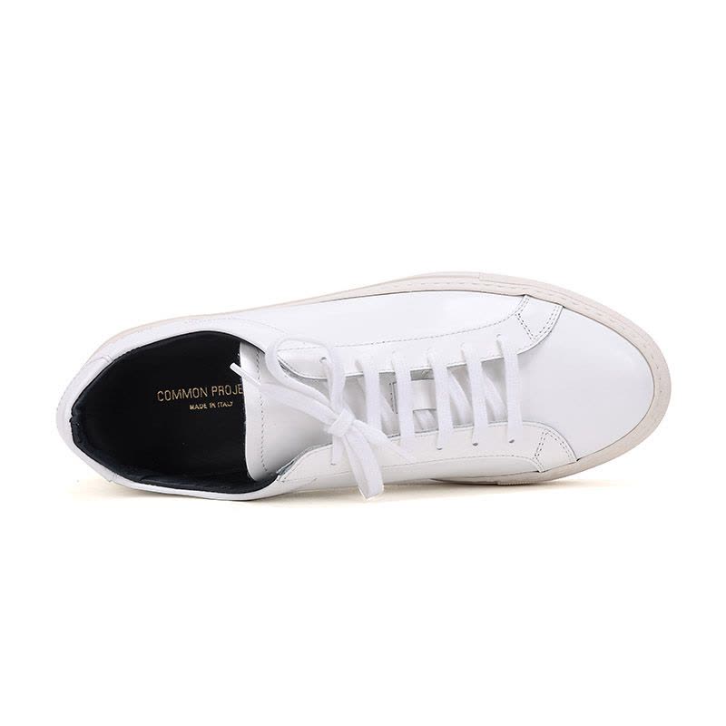 COMMON PROJECTS 男士漆皮系带板鞋运动鞋 2160图片