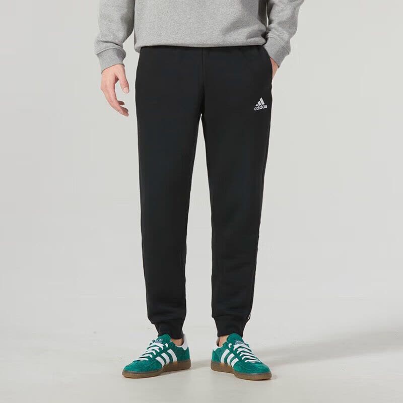 adidas/阿迪达斯男 加绒保暖经典百搭休闲运动长裤 IB4030 C图片