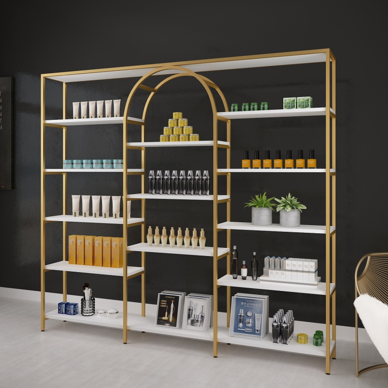 化妆品展示架院产品展示柜精品陈列架店铺置物货架饰品架多层