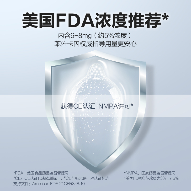杜蕾斯(Durex)避孕套 经典延时6只+003-3只