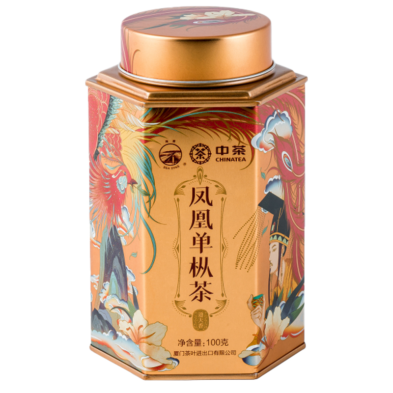 中茶凤凰单枞特级乌龙茶通天香国潮罐装100g中粮茶叶_74