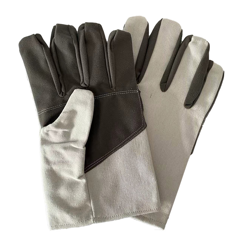 飞祥 高纤维五指帆布手套 均码 副高清大图