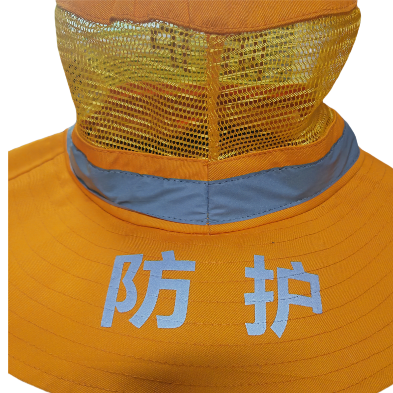 雅霖服 黄色遮阳帽YLF-ZYM250626 顶高清大图