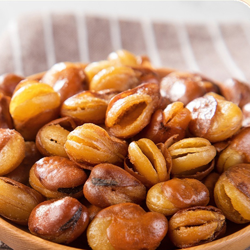 [29.9任选10件]刻凡[五香味蚕豆兰花豆128g]袋装香酥女生爱吃的休闲解馋零食小吃高清大图