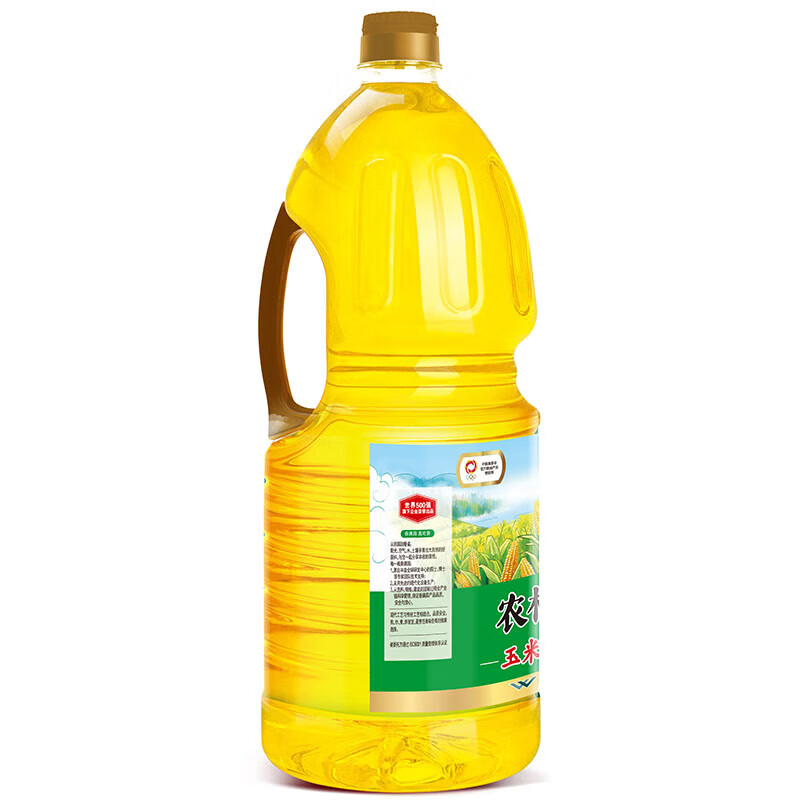 香满园 食用油 农榨珍鲜玉米油1.8L×2礼盒高清大图