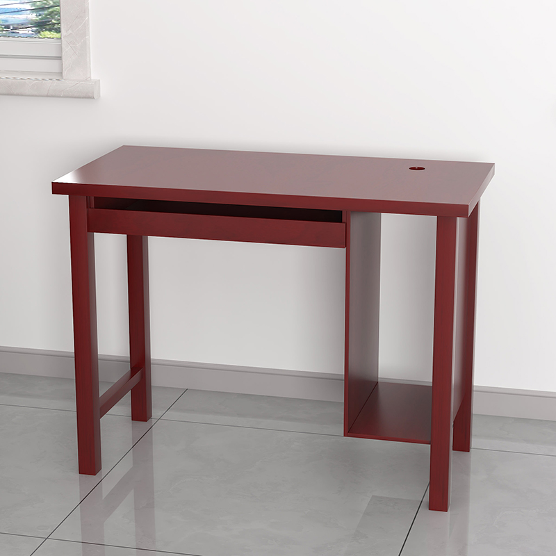 臻远 ZY-JFJJ-15 电脑桌实木学习桌木质办公桌培训桌会议桌高清大图