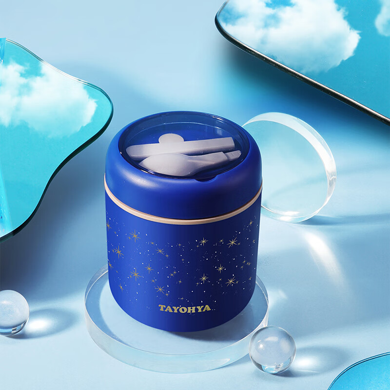 多样屋(TAYOHYA)皓天迷你不锈钢汤罐 530mL TA21-0011BP