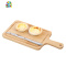 宝宝辅食摆拍盘菜板竹木家用切水果砧板小切菜板披萨面包盘易清洗 FENGHOU 方形小号