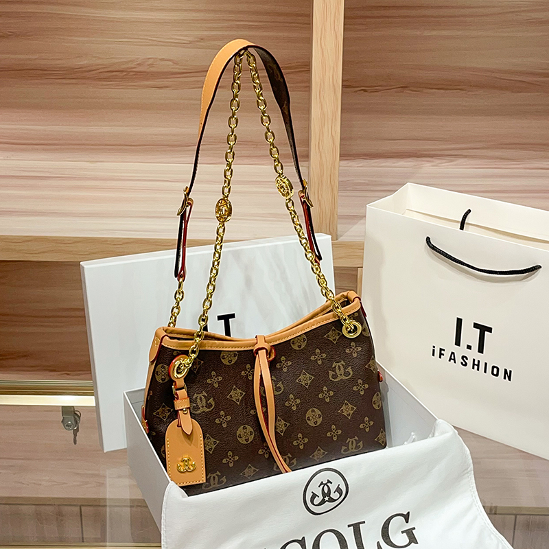 欧美时尚女士包包女2026新款高级感轻奢女包时尚百搭单肩斜挎包大容量托特包高清大图