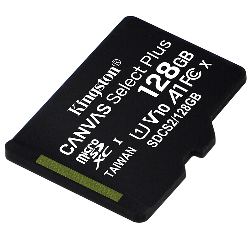 金士顿(Kingston)128GB TF(MicroSD)存储卡U1 C10 A1 V10高速PLUS版 读速100M