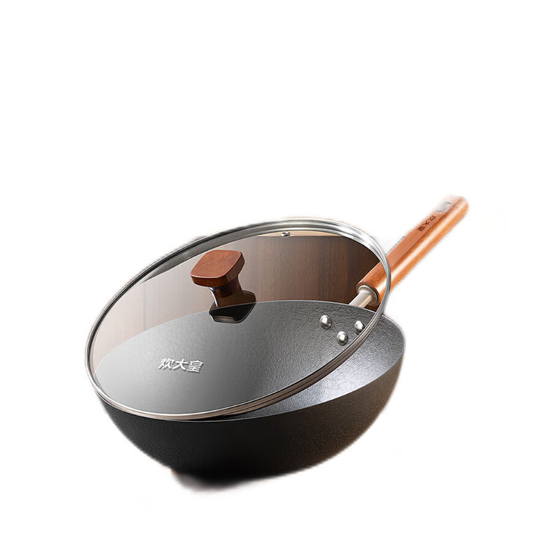 炊大皇 TY32CG 铁焱炒锅无涂层平底家用炒菜锅32cm(单位:个)