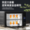 [可杀幽门杆菌]欢呼好太太消毒柜家用台式紫外线 酒店茶杯碗筷餐具小型台面消毒碗柜RF20-48