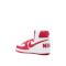 耐克(NIKE)高帮跑鞋白色大学红皮革拼接橡胶底运动鞋