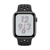 苹果Apple Watch Series 4 智能手表GPS款 银色铝金属表壳搭配顶峰白色 NIKE+ 44mm MU6K2ZP/A