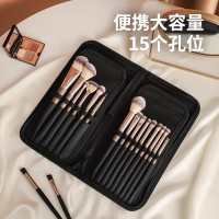 化妆刷收纳包刷包立式纹绣师工具笔眉笔展示架眼影盒刷子袋便携卷