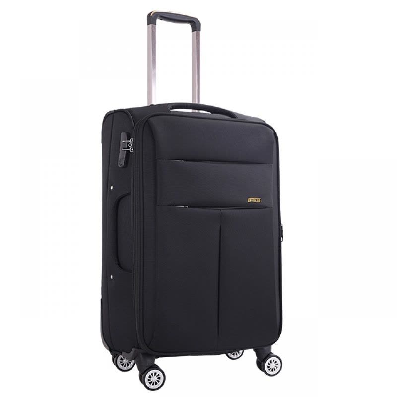 行李箱密码登机箱女20寸牛津布拉杆箱万向轮24寸男软箱帆布旅行箱图片