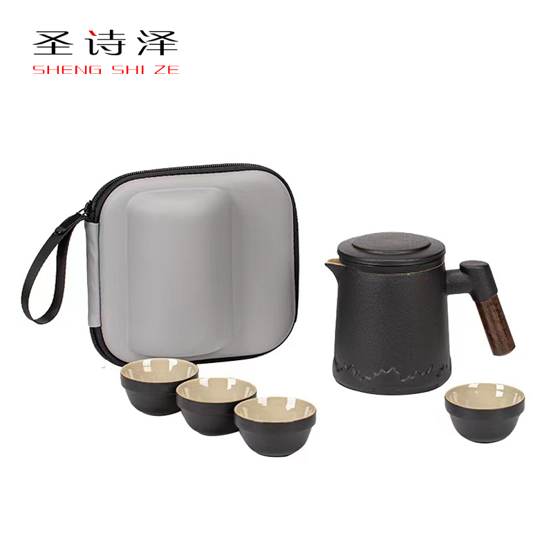 圣诗泽 旅行茶具套装 SSZ20220501 红色
