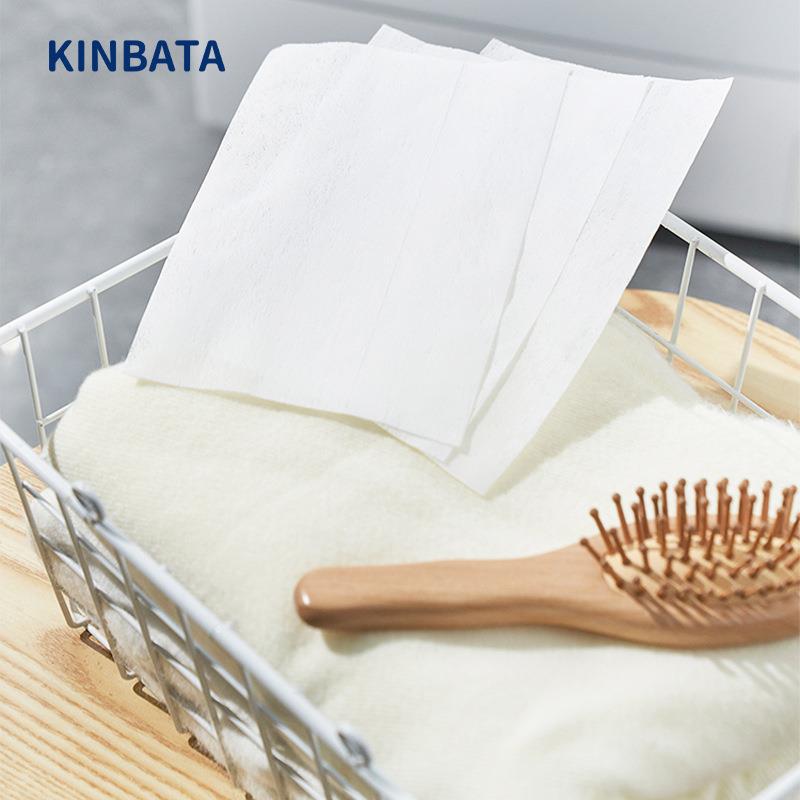 kinbata家用烘干机用烘衣香片香衣柔顺片120片装高清大图