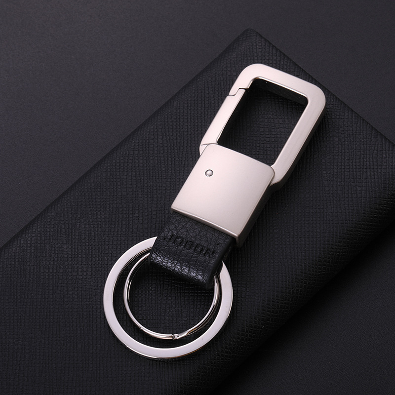 jobon中邦钥匙扣男士简约金属腰挂汽车钥匙扣链挂件汽车钥匙扣zb111