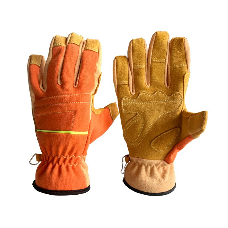 美康17统型式抢险救援手套mkp08阻燃耐磨抗撕裂消防救援手套一付