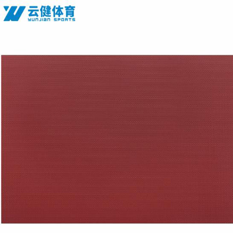 云健 4.5mm红色布纹运动地板地胶 GTA-DJ-02 平方米