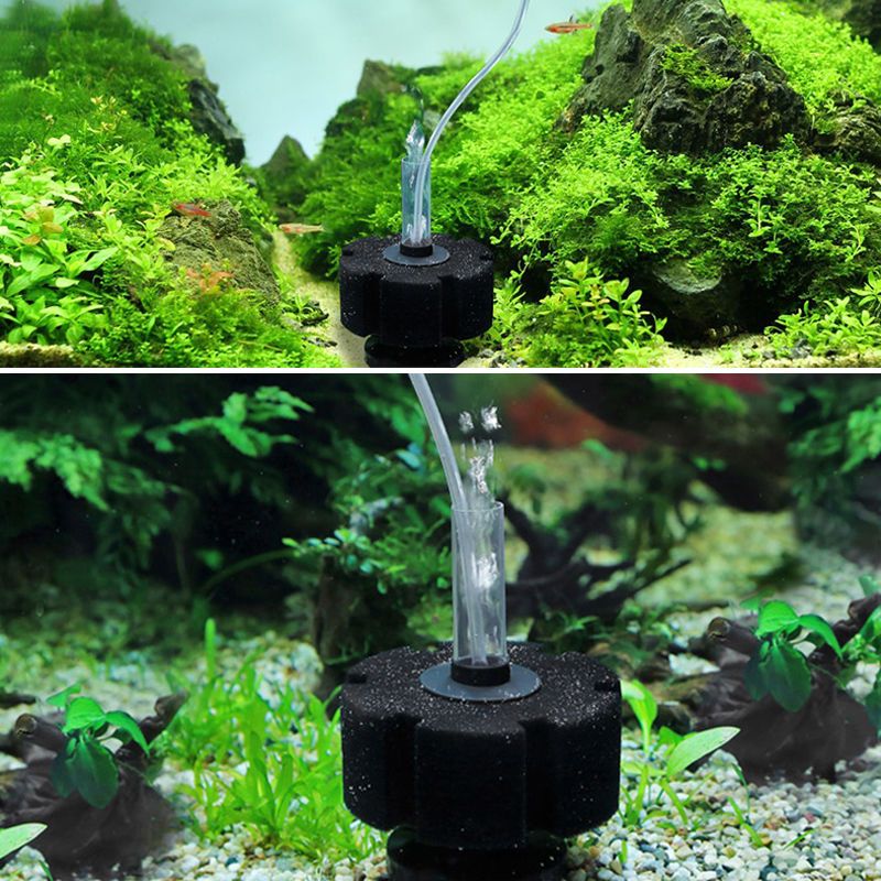 鱼缸水妖精生化棉过滤器水族箱气动培菌增氧静音迷你水妖精过滤器迷你