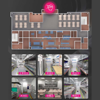 乐创(lecon)商用电磁双头大锅灶 锅径1000 30KW*2大功率酒店饭堂电磁灶 L-JG-BSXC30KS