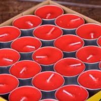 酥油灯供佛灯家用 无烟香薰植物油蜡烛4小时24小时长明灯_435