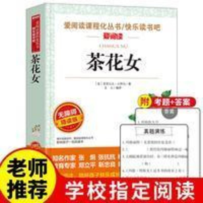 茶花女小学生至初中适合阅读的课外书三四五六七年级必读名著 茶花女